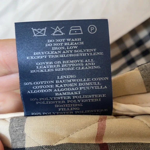 Burberry quilted jacket.Classic plaid and perfect for spring.